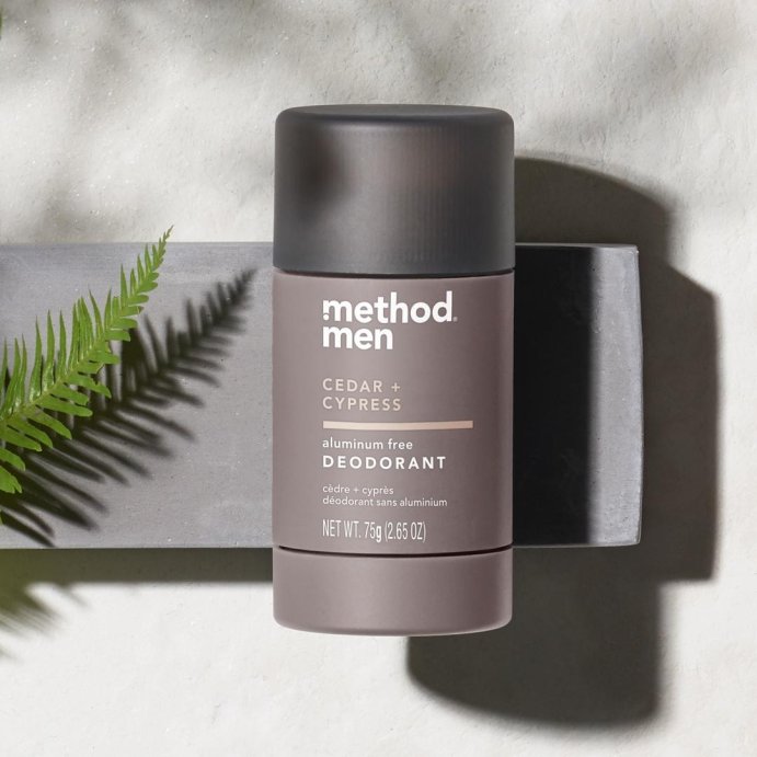 user image by @methodproducts, Method Solid Deodorant - Cedar + Cypress - Aluminum-Free 2.65oz