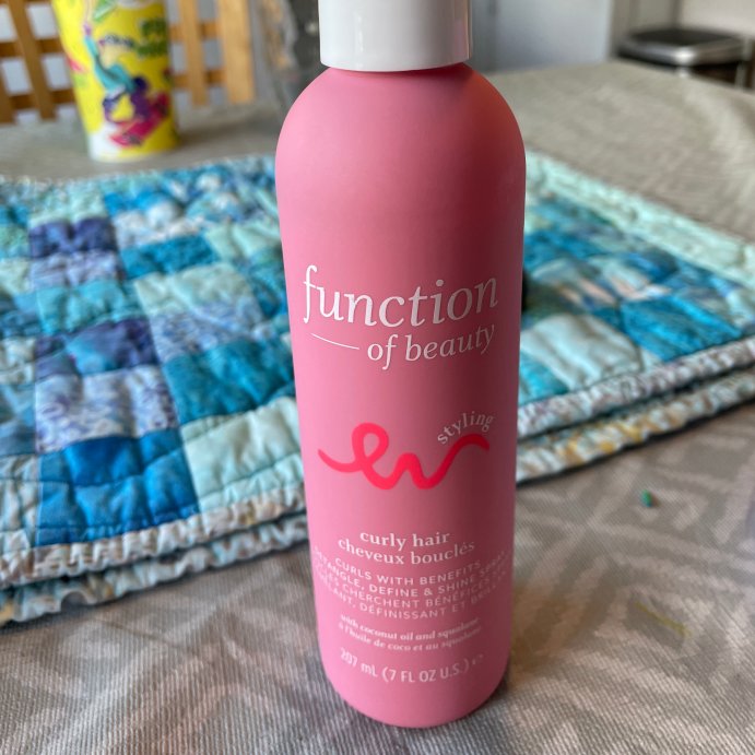 user image by Abeey, Function of Beauty Curls with Benefits Define, Detangle &#38; Shine Spray for Curly / Coily Hair - 7 fl oz