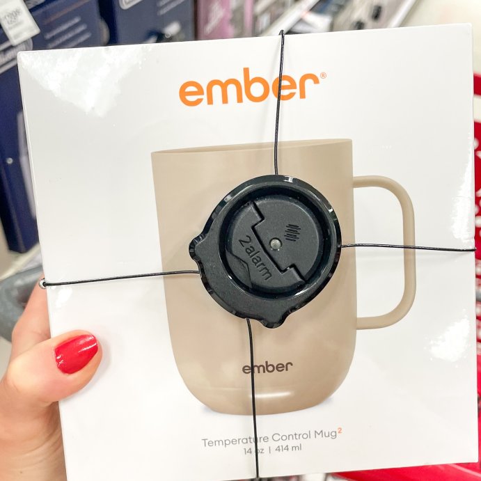 user image by @targettakesmypaycheck, Ember 14oz Mug 2 Temperature Control Smart Mug Sandstone: Ceramic, Stainless Steel, Hand Wash, Hot Beverages