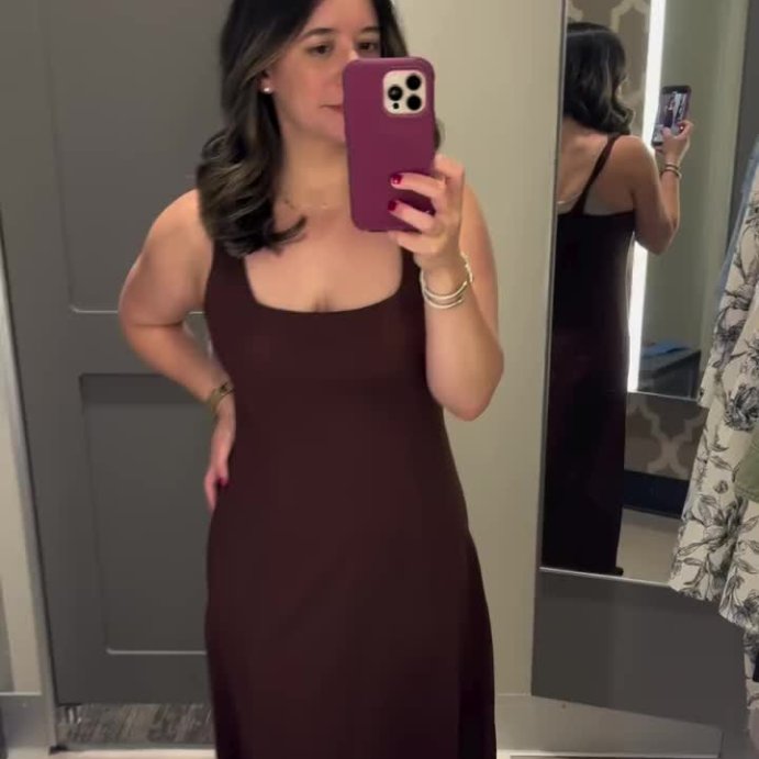 user image by @paosvarieties, Women's Ponte Knit Midi Dress - A New Day™