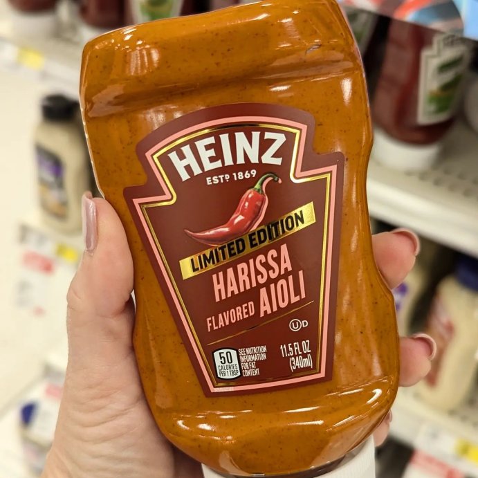 user image by @dncsnacksterz, Heinz Harissa Aioli - 11.5oz