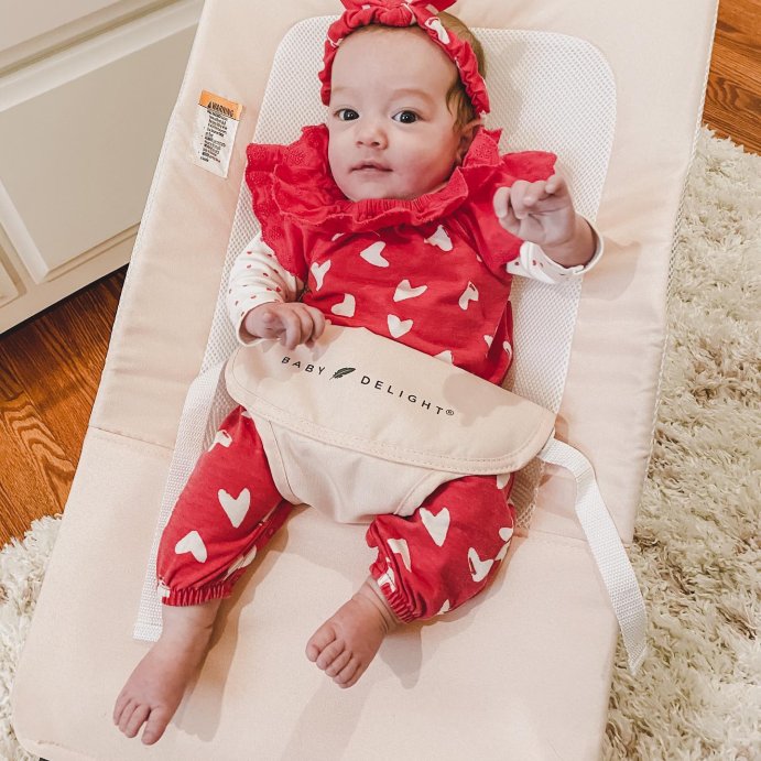 user image by @shayla_mariie, Baby Delight Alpine Deluxe Portable Bouncer