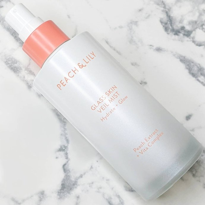 user image by @caralynbeauty, Peach &#38; Lily Glass Skin Veil Mist - 3.38 fl oz - Ulta Beauty