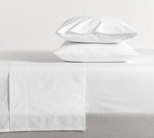 Shop Resort Essential Percale Sheet Set, White, King and more