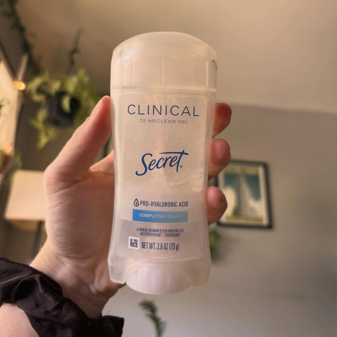 user image by @jsamplereviews, Secret Clinical Strength Clear Gel Antiperspirant &#38; Deodorant for Women - Completely Clean - 2.6oz