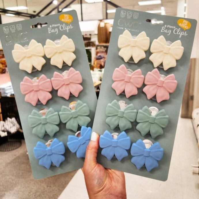 user image by @ohtarget, Cook With Color 8pc Novelty Bag Clips Set