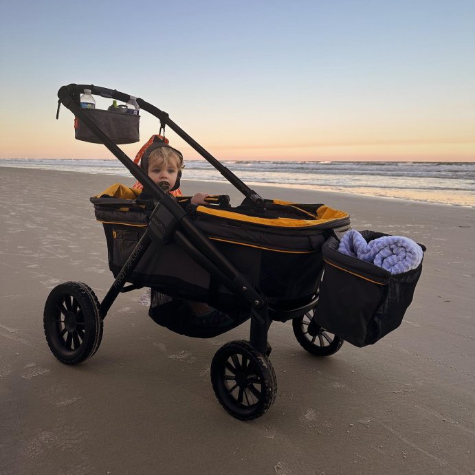 user image by @kels_wing, Evenflo Pivot Xplore All-Terrain Double Stroller Wagon