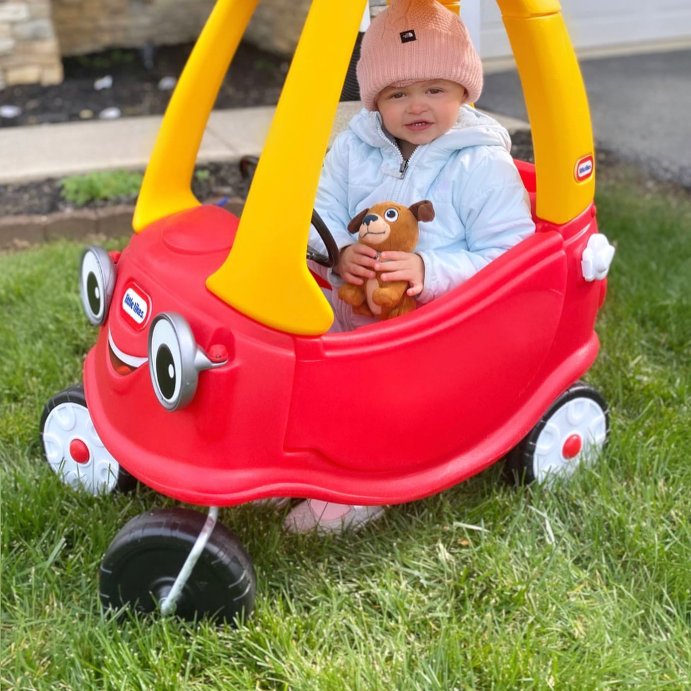 user image by @thenollgirls, Little Tikes Cozy Coupe