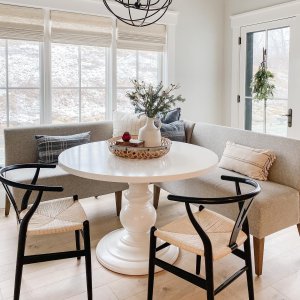 Dawson Round Pedestal Dining Table Pottery Barn