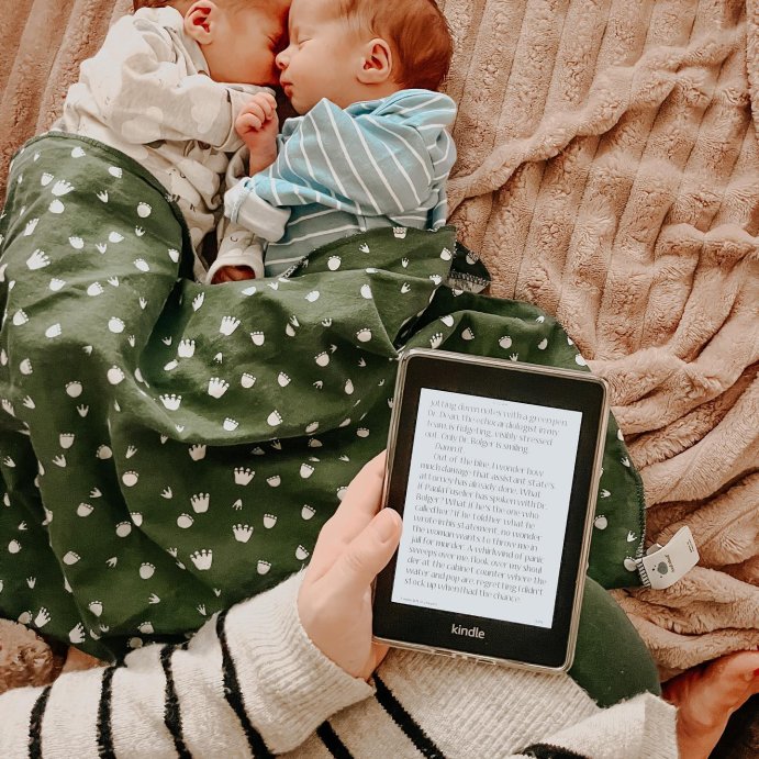user image by @coldcoffeebookbrain, Flannel Baby Blanket Dino-snore - Cream/Blue/Green - 4pk - Cloud Island&#8482;
