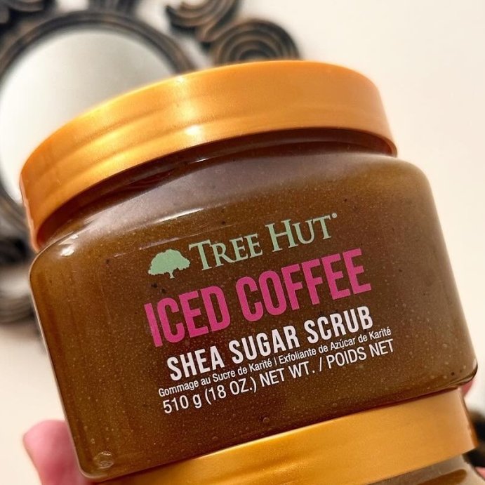 user image by @bodycarebello, Tree Hut Hazelnut &#38; Iced Coffee Shea Sugar Body Scrub - 18oz