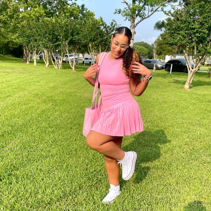user image by @glambycrystaljones, Women's Everyday Soft Racerback Tank Top - All In Motion™