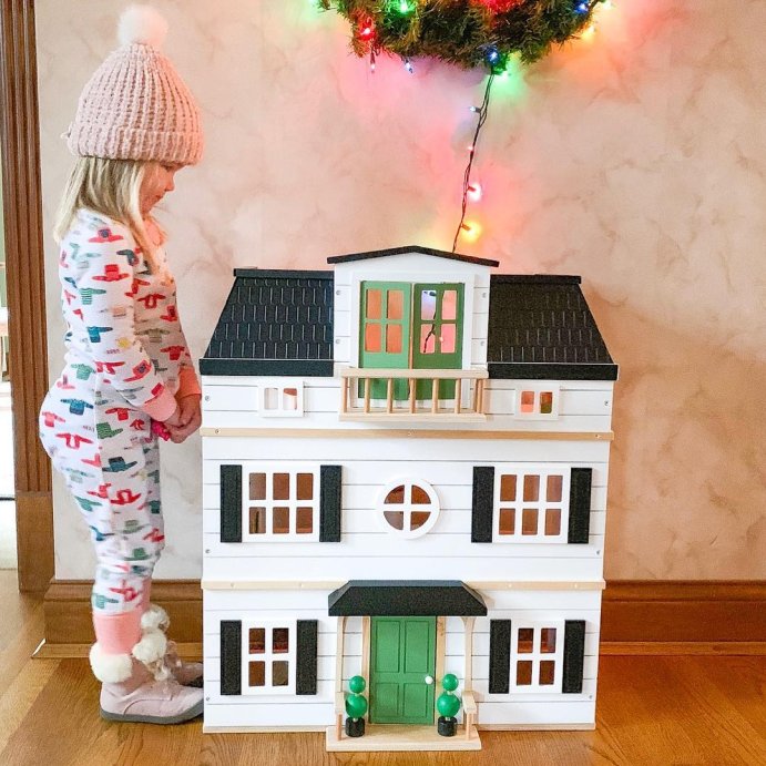 user image by @life_changes_with_kids, Toy Doll Townhouse with Furniture - Hearth &#38; Hand&#8482; with Magnolia
