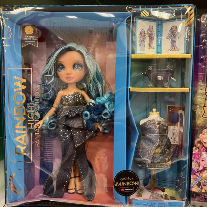 user image by @belleinateacup, Rainbow High Fantastic Fashion Skyler Bradshaw 11&#34; Fashion Doll w/ Playset