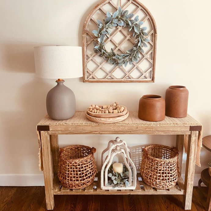 user image by @nickithedecormama, Assembled Ceramic Table Lamp Gray - Threshold™
