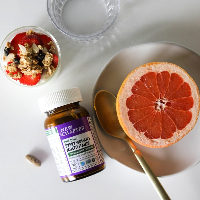 user image by @the.healthyepicurean, New Chapter Women&#39;s Multivitamin, Every Woman&#39;s One Daily for Immune, Beauty + Energy Support Tablets - 30ct