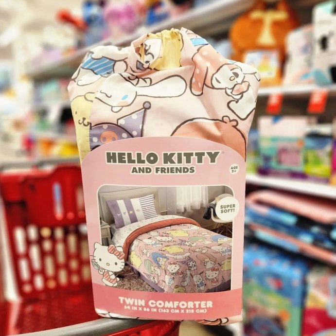 user image by @targetdealfinder, Hello Kitty Twin Comforter