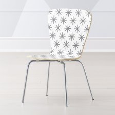 Shop Little Felix Grey Stars Kids Chair and more