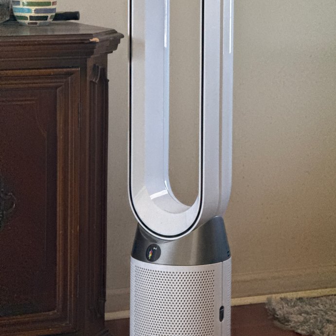 user image by Marc Falk , Dyson Purifier Cool Gen1 TP10: HEPA Air Purifier &#38; Fan, 10 Settings, Captures Allergens, White/Nickel, Electric, 2-Year Warranty