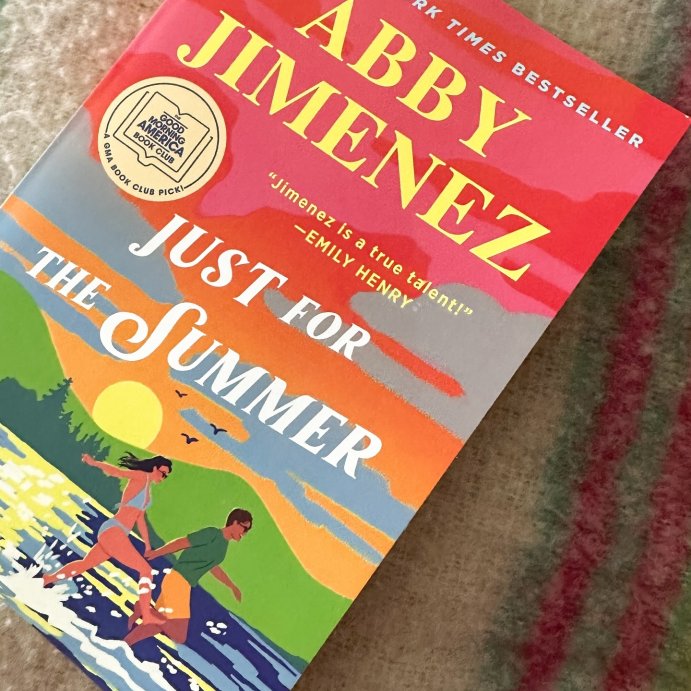 user image by @dailydoseofjessicat, Just for the Summer - by Abby Jimenez