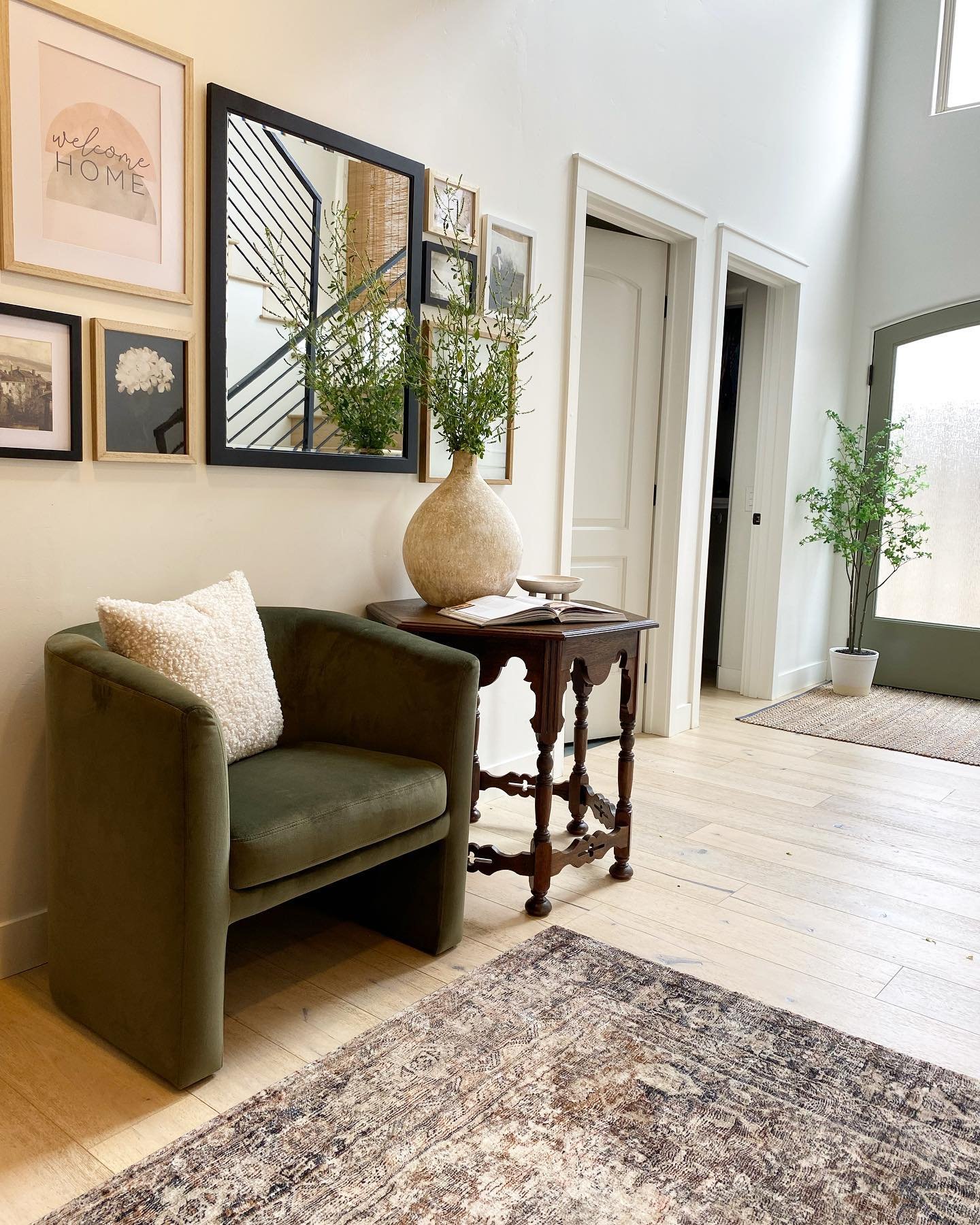 user image by @oak.and.olivedesign, Vernon Upholstered Barrel Accent Chair - Threshold™ designed with Studio McGee