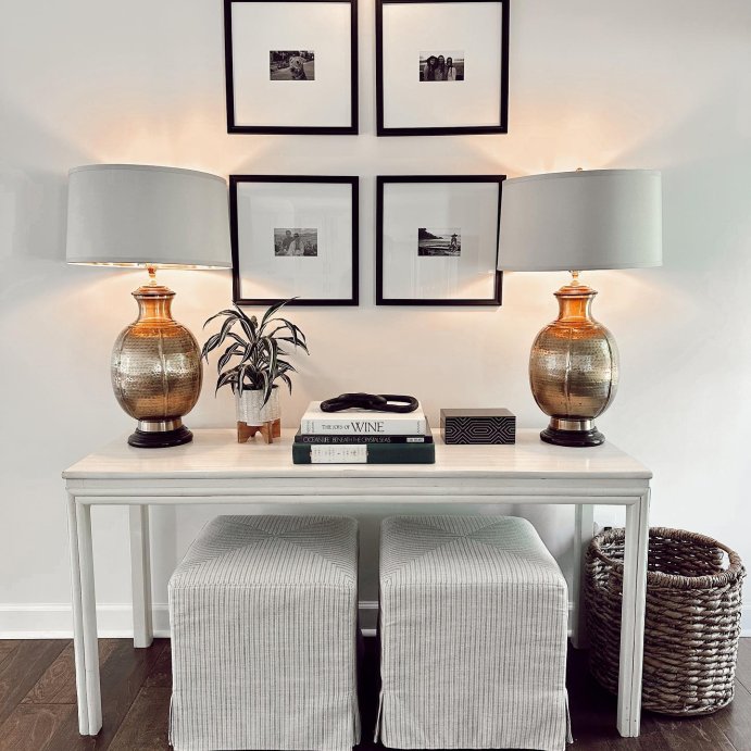 user image by @lindsey.pearson, 16.26&#34;x16.26&#34; Matted to 4&#34;x6&#34; Gallery Wall Frame Black - Threshold&#8482; designed with Studio McGee: Modern Square Wall Decor