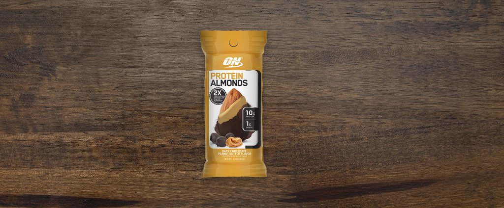 Shop Optimum Nutrition Protein Almonds - Dark Chocolate Peanut Butter (12 Packets) and more
