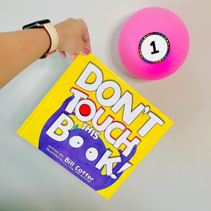 user image by @aprimarymindset, Don't Touch This Book! - by  Bill Cotter (Board Book)