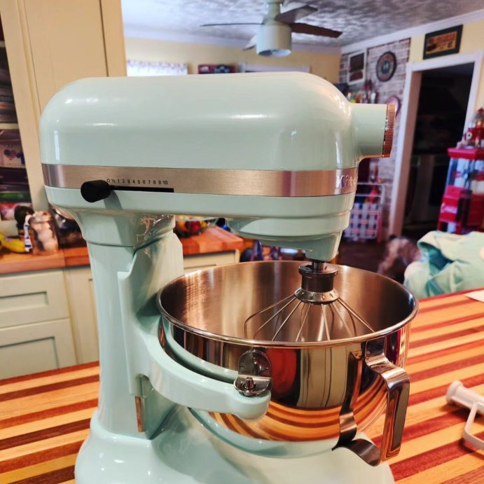 user image by @kolving, KitchenAid 5.5 Quart Bowl-Lift Stand Mixer - KSM55