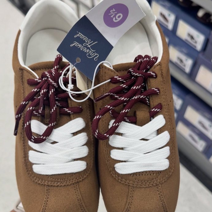 user image by @casuallykmb, Women&#8217;s JoJo Sneakers with Memory Foam Insole &#8211; Universal Thread&#8482; Brown