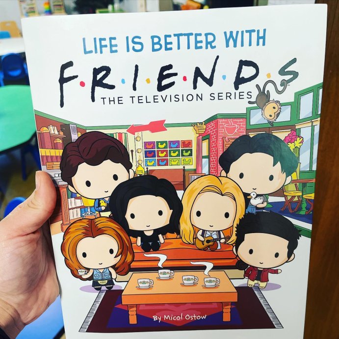 user image by @booked___by___caffeine, Life Is Better with Friends (Friends Picture Book) (Media Tie-In) - by Micol Ostow (Hardcover)