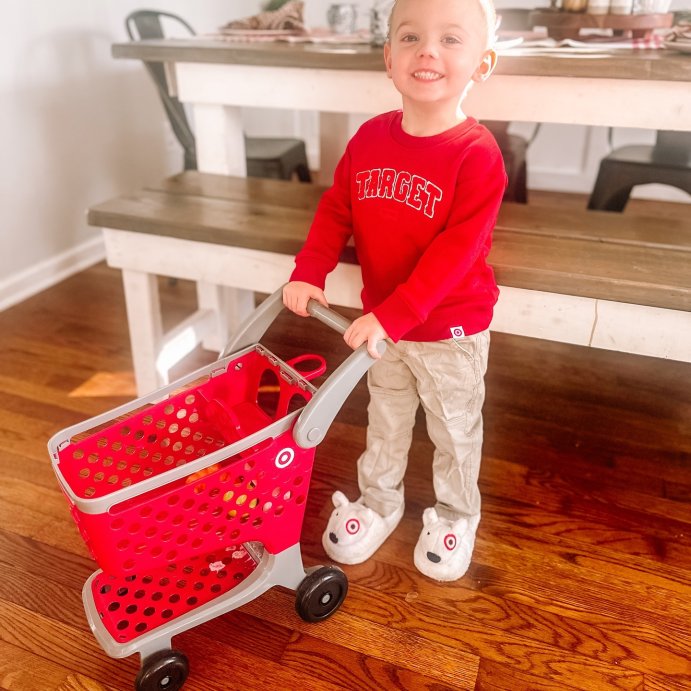 user image by @nicholehopper93, Kids' Target Matching Family Sweatshirt - Wondershop™ Red