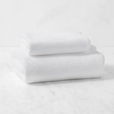 Shop AERIN Scallop Hand Towel, Bright White and more