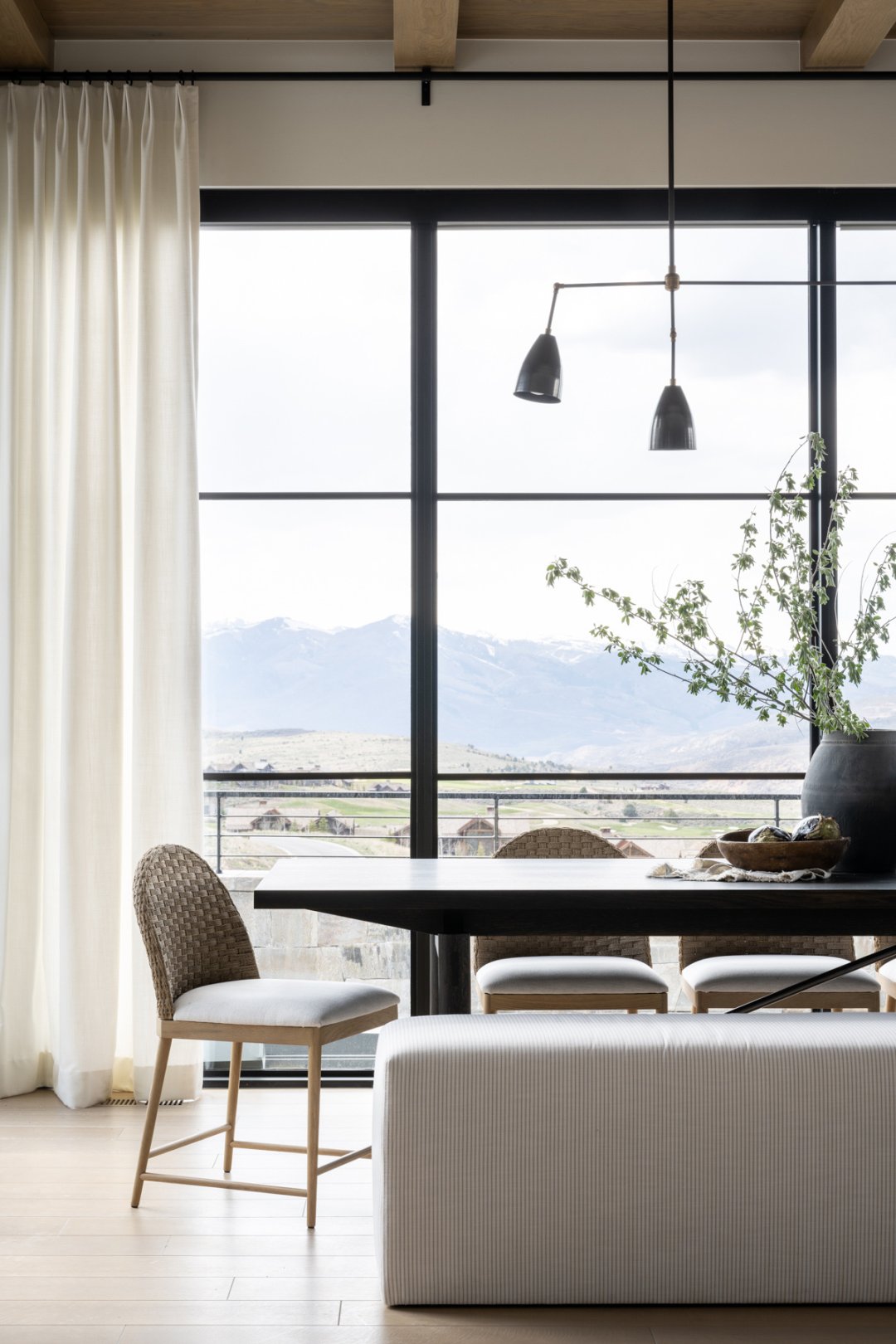 Mountainside Retreat The Dining Room Studio McGee