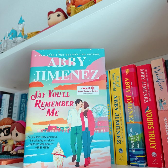 user image by @bookishmija, Say You&#39;ll Remember Me - Target Exclusive Edition - by Abby Jimenez (Hardcover)