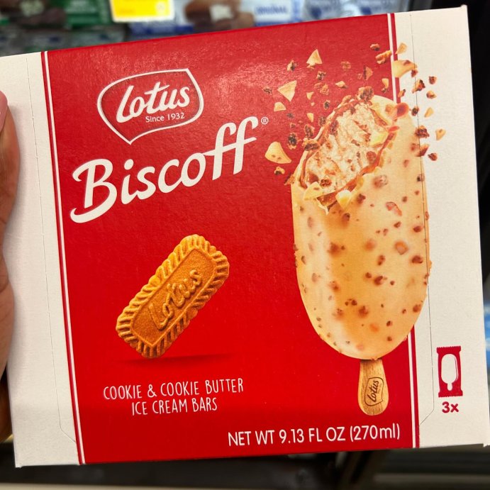 user image by @teamsnackbae, Biscoff White Chocolate Frozen Big Bars - 3pk/9.13 fl oz
