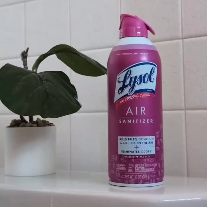 user image by @elgie.ugc, Lysol Sunkissed Petals Air Sanitizer Spray - 10oz