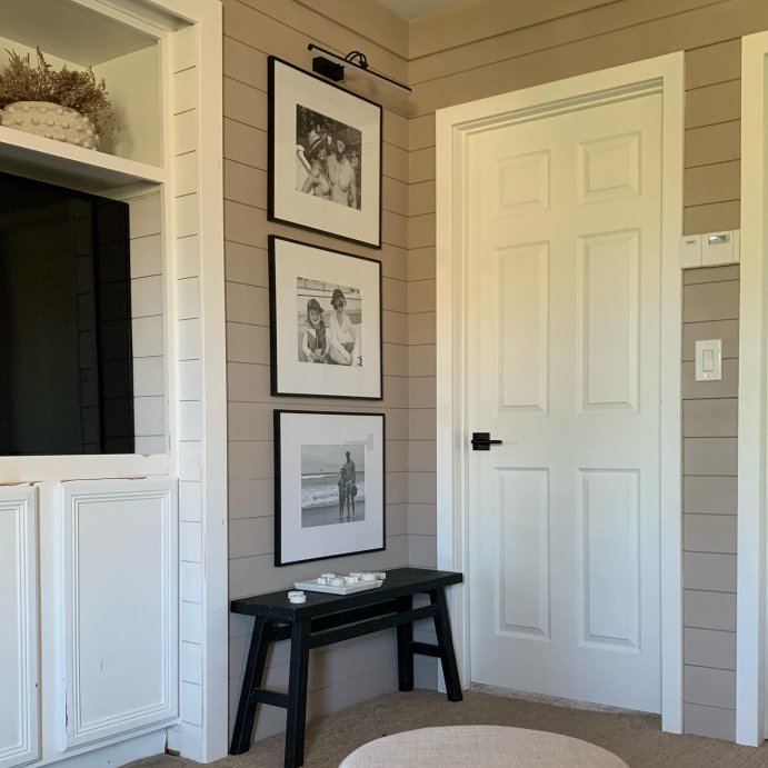 user image by @jaimebydesign, Catalina Round Ottoman - Threshold™ designed with Studio McGee