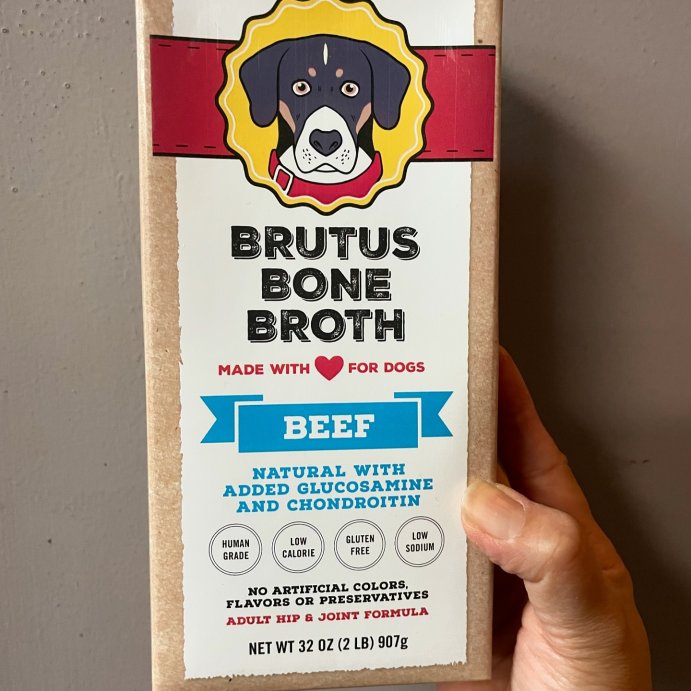 user image by @talesof_a_urbanbelle, Brutus Bone Broth Hip &#38; Joint Formula Wet Dog Food - Supplement - Beef - 32oz