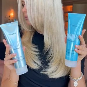 @spacenk&rsquo;s instagram video of Color Wow Money Laundering Hydrating Shampoo