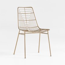 Shop Domino Gold Kids Desk Chair and more