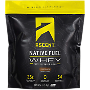 Shop Ascent Protein Native Fuel Whey Protein Blend - Chocolate (54 Servings) and more