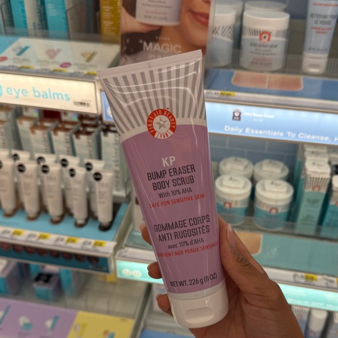 user image by dianasaldana, FIRST AID BEAUTY Bump Eraser Exfoliating Body Scrub for Sensitive to Normal Skin, Fragrance-Free - Ulta Beauty