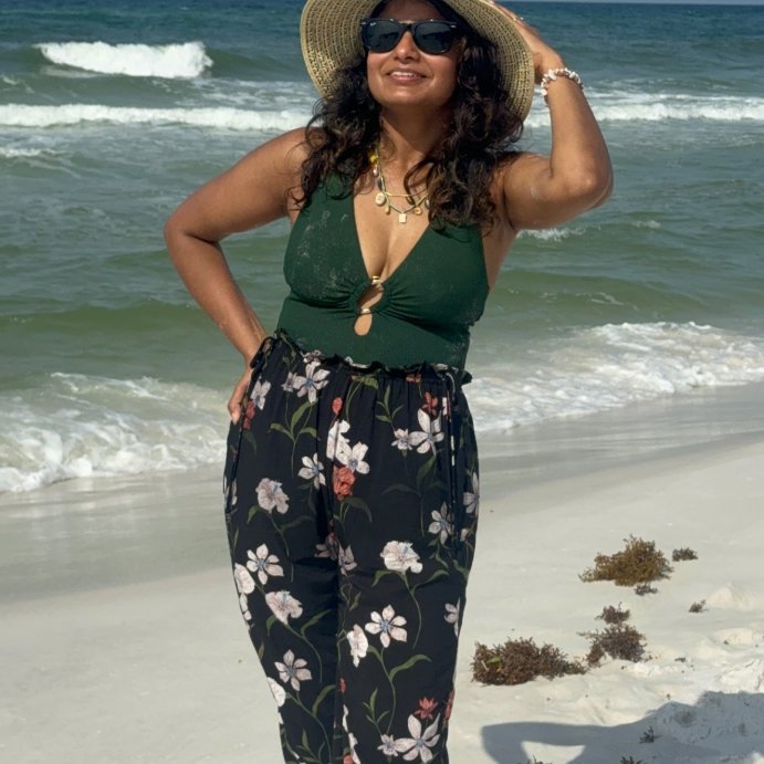 user image by @itsmillennial_mum, Women's Ruffle Waist Cover Up Pants - Shade & Shore™