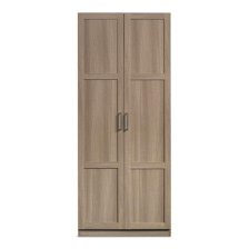Shop Sauder 2-Door Storage Cabinet With Adjustable Shelves, Oak Finish and more