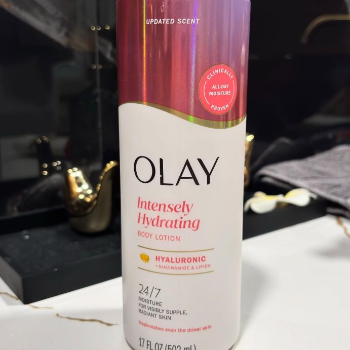 user image by @fierro5043, Olay Nourishing + Hyaluronic Acid 17oz Lotion Pump