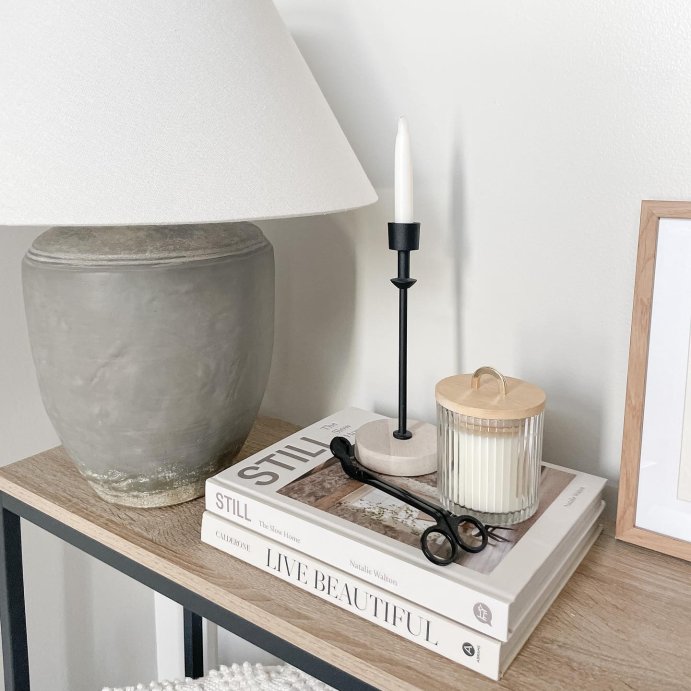 user image by @ourhomeonmantell, Live Beautiful - by Athena Calderone (Hardcover)
