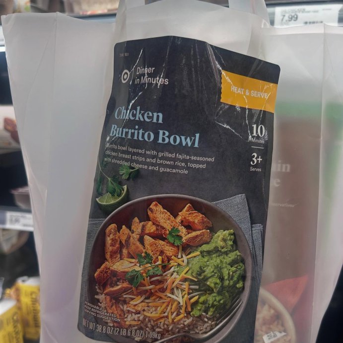 user image by @zzmomt, Chicken Burrito Bowl Meal Kit