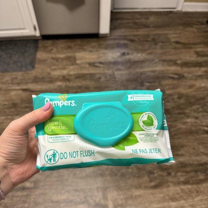 user image by @mandimarie1012, Pampers Free & Gentle Baby Wipes
