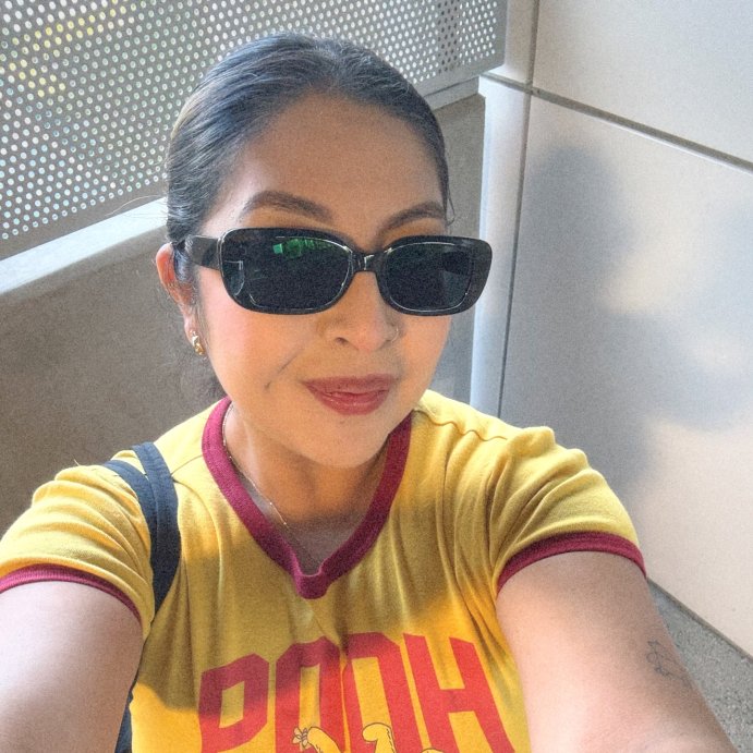 user image by @lucypinones, Women's Pooh Ringer Short Sleeve Graphic Baby T-Shirt - Dark Mustard Yellow